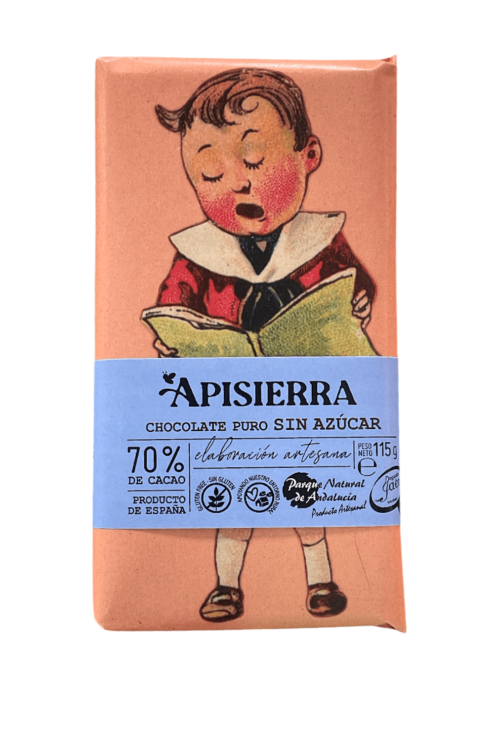 Chocolate sin azúcar Apisierra