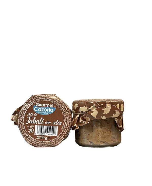 Paté de Jabalí con Setas - "Cazorla" 110g