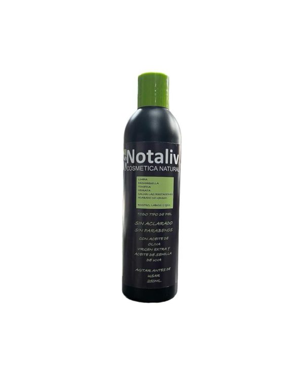 Agua micelar Bifásica con Aceite de Oliva Virgen Extra Notaliv