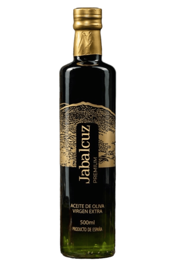 Aceite de oliva virgen extra Jabalcuz Picual Temprano Premium 500 ml, AOVE de Jaén de cosecha temprana y calidad gourmet.