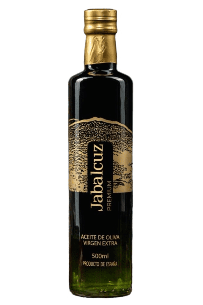 Aceite de oliva virgen extra Jabalcuz Picual Temprano Premium 500 ml, AOVE de Jaén de cosecha temprana y calidad gourmet.
