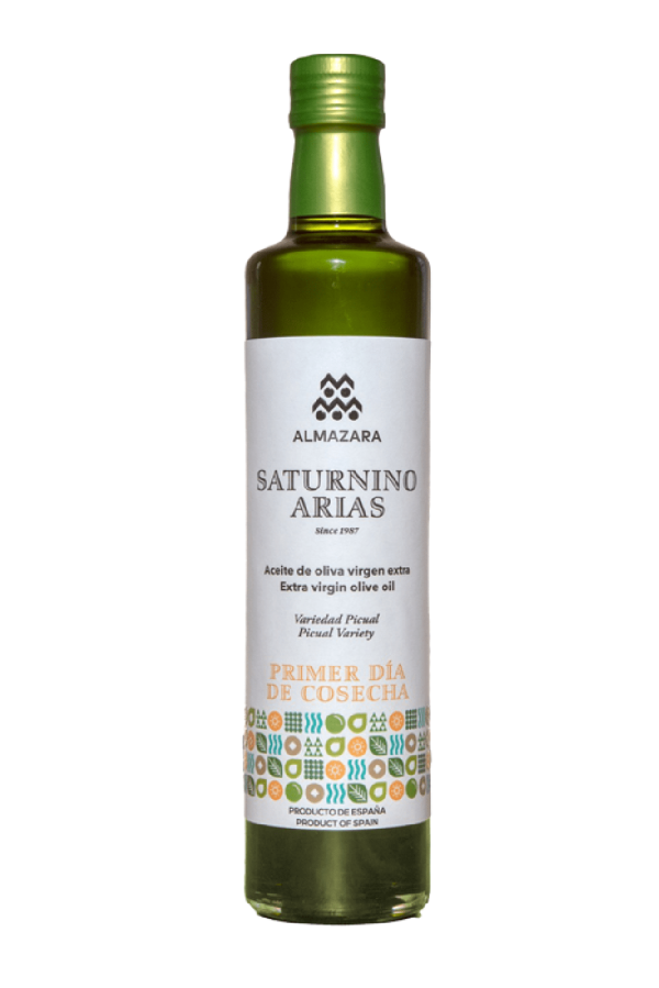 Aceite de Oliva Virgen Extra picual temprano Saturnino arias
