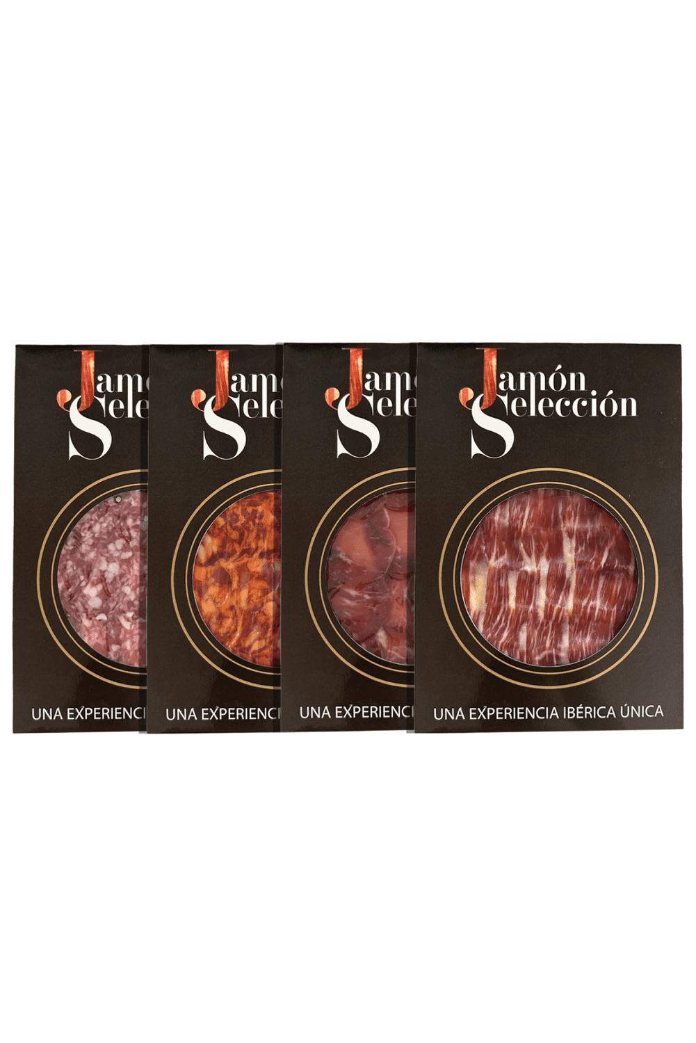 Regalo gourmet de ibéricos 100 % bellota en caja elegante para regalar