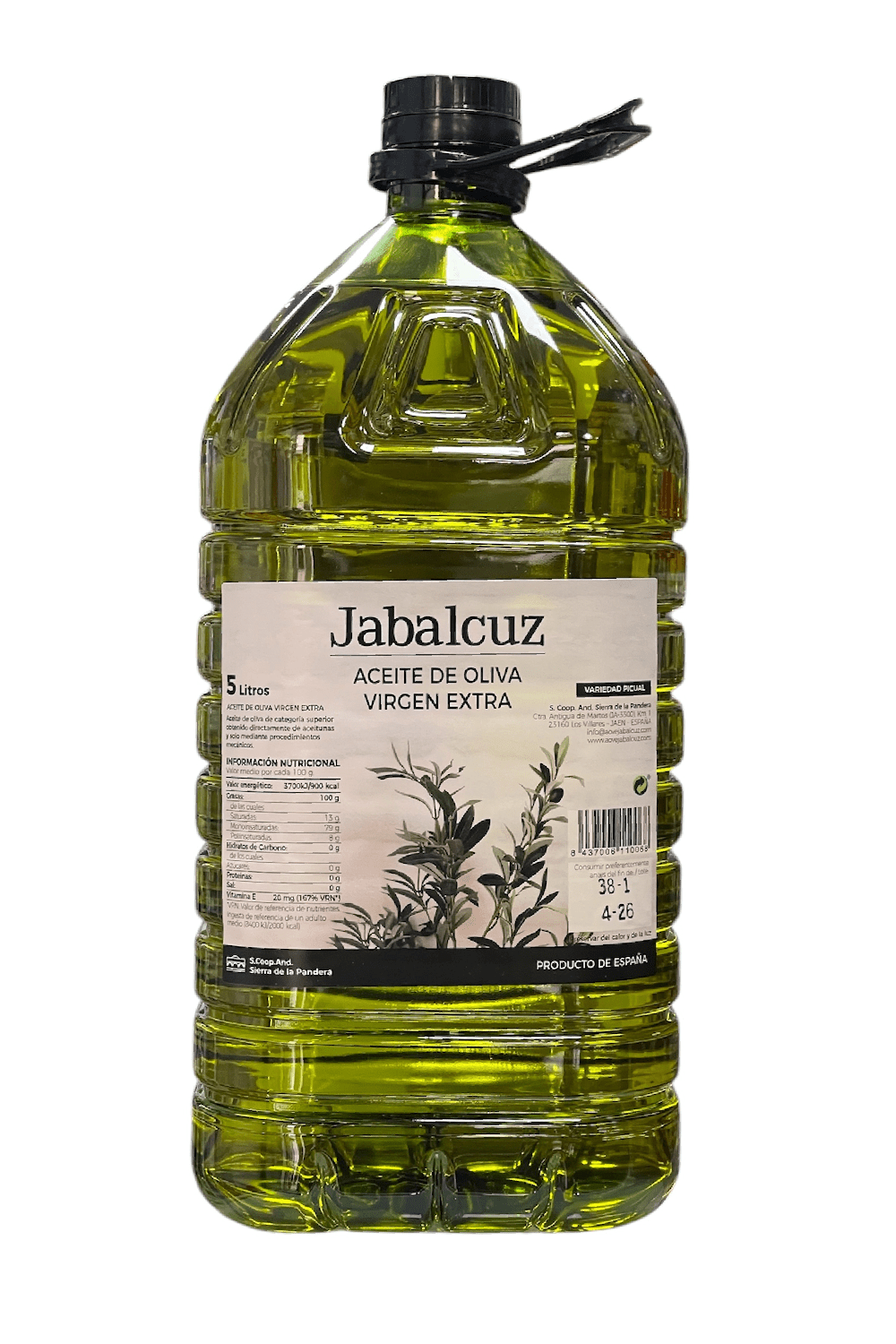 Garrafa 5 litros Jabalcuz Garrafa 5 litros Jabalcuz