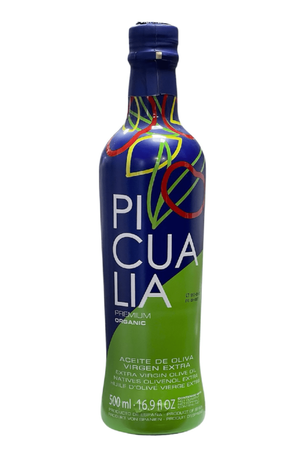 Aceite de Oliva Virgen Extra Ecológico Picualia, un AOVE sostenible y saludable.